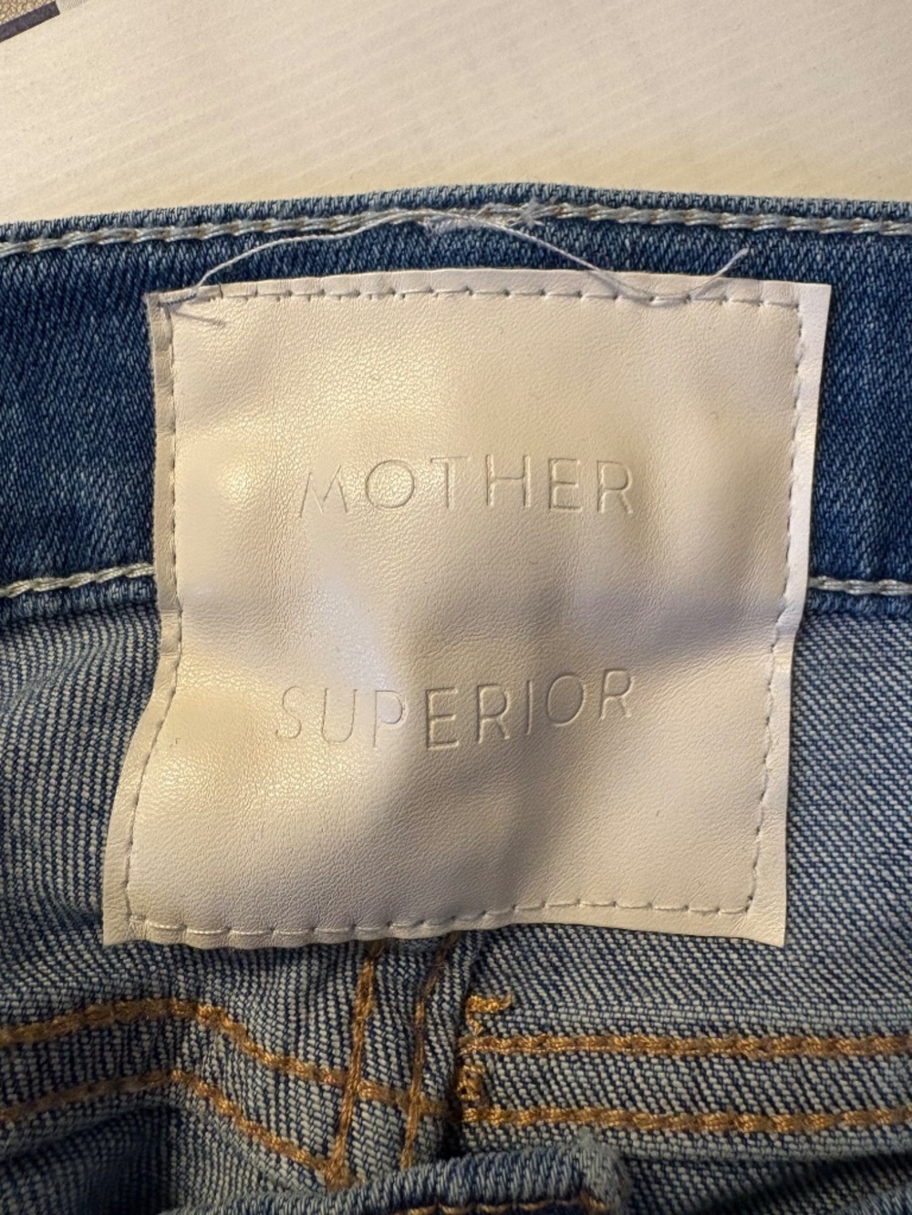 Mother jeans mid blue wash size 27 - Picture 3 of 4